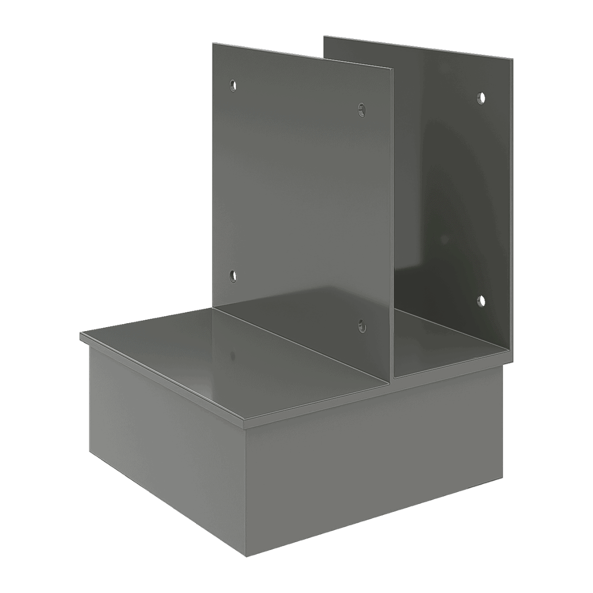 Steel Beam - Post Connector 100x50mm - 110mm