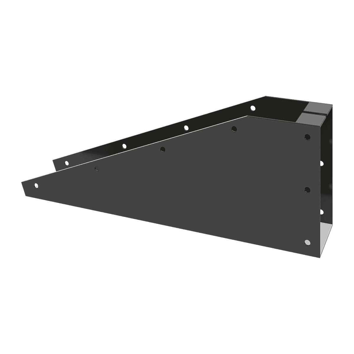 Steel Collar Tie Pair 100x50mm 22.5 Degree