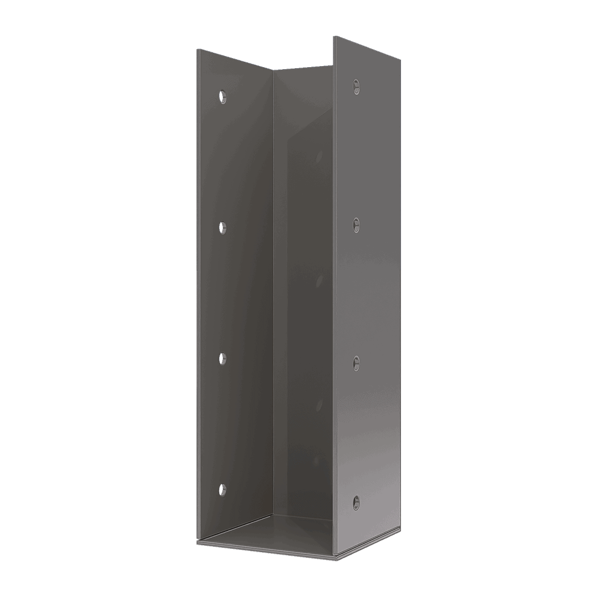 Steel End Bracket 170x50mm