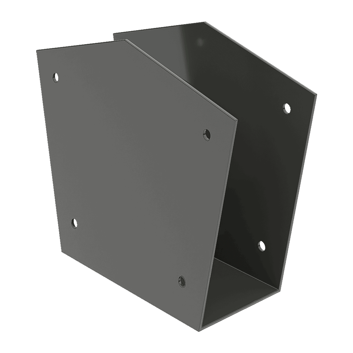 Steel External Apex 100x50mm 15 Degree