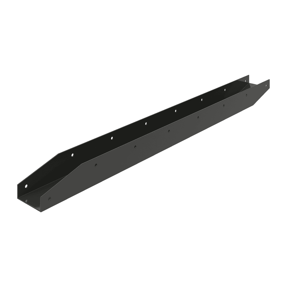 Steel Gable End Bracket 165x50mm 15 Degree