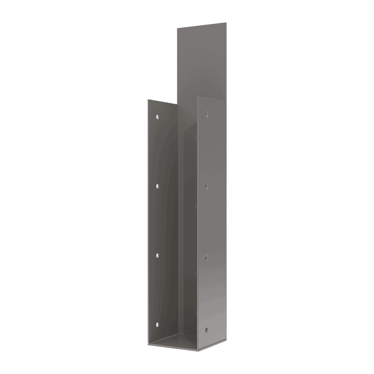 Steel Suspension End Bracket 225x50mm