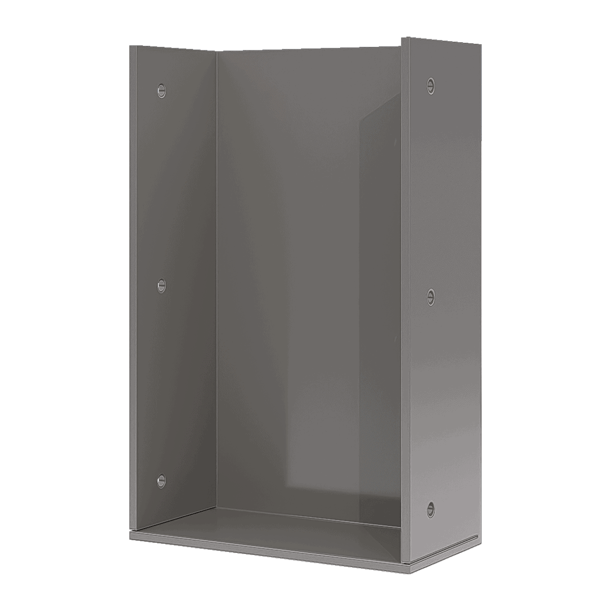 Steel Twin End Bracket 165x50mm